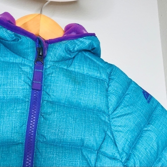 Snozu Girls Fleece Lined Winter Puffer Jacket - Picture 4 of 9